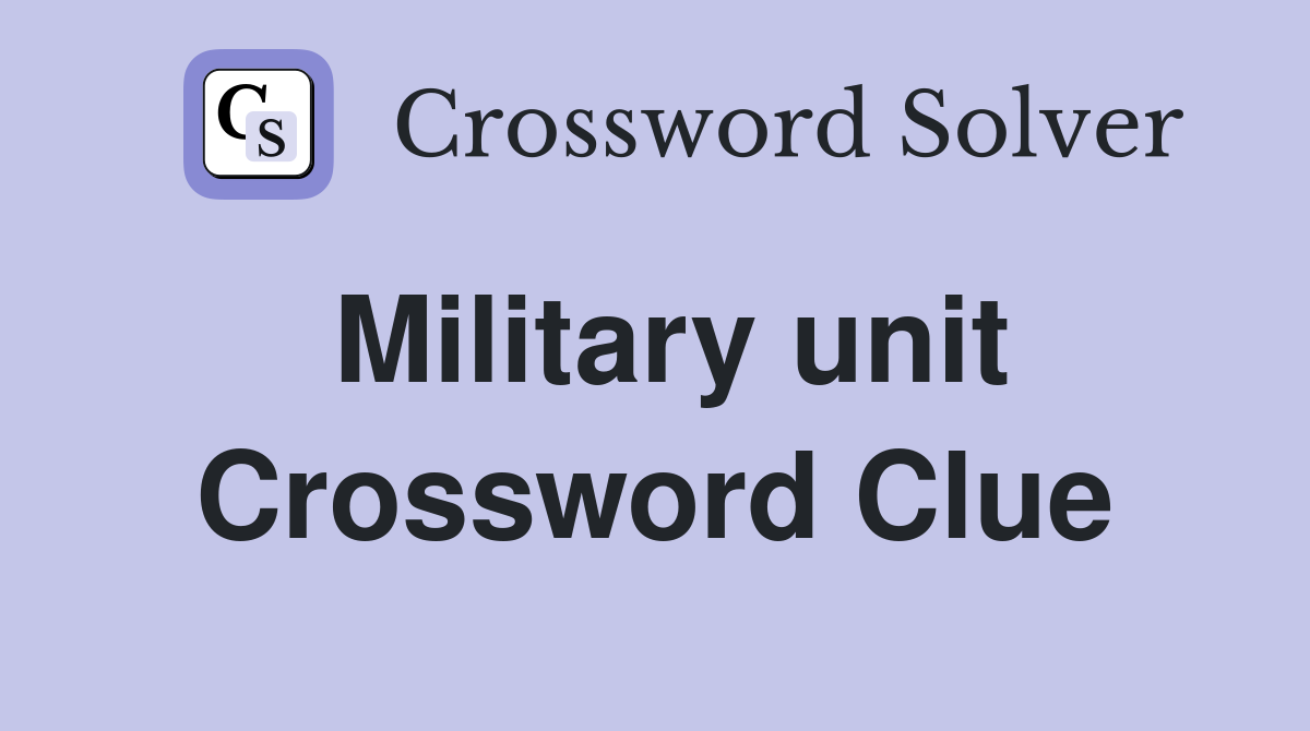 military assignment crossword clue